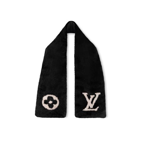 mink fur lv|LV Cosy Mink Fur Scarf S00 .